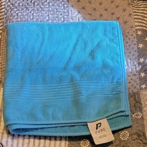 Blue Bath Towel